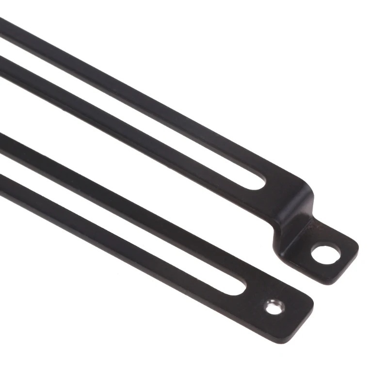Black Aluminum Cooling Radiator Support Bracket (12cm & 14cm) 3 Black Aluminum Cooling Radiator Support Bracket (12cm & 14cm) - Image 3