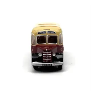 Vintage Bedford Bus Diecast Model 1/120 Scale 9 S9c074c2eb954459ca7dfba0617429a98N