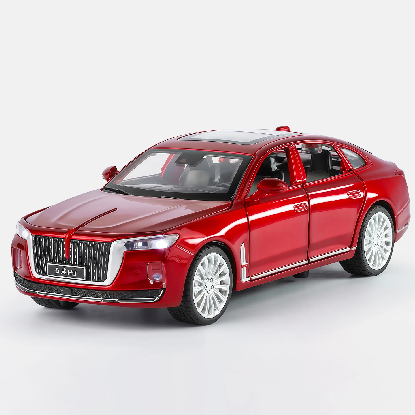 1:32 Scale Diecast Model Car in Black or Red 7 1:32 Scale Diecast Model Car in Black or Red - Image 7