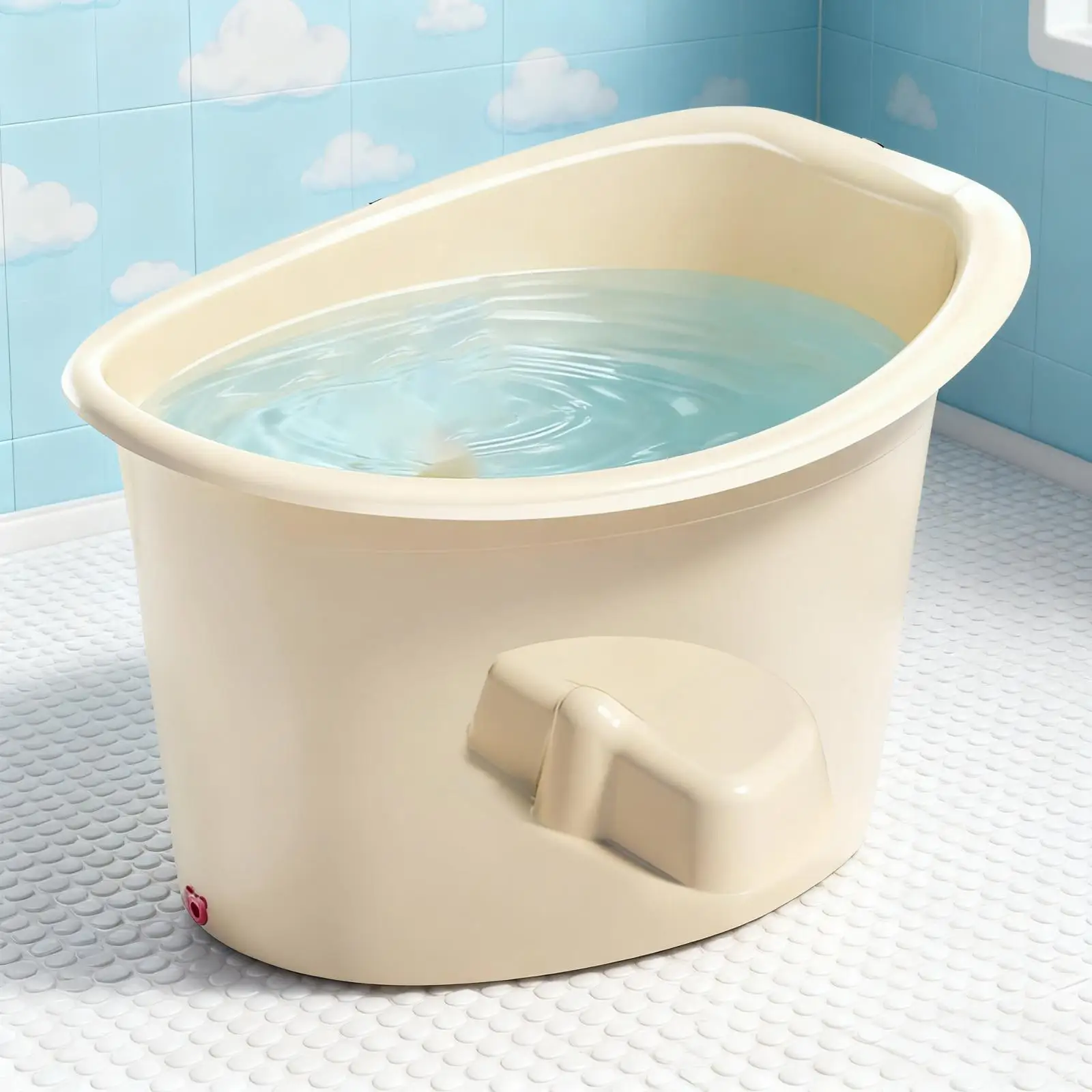 Colorful Baby Bath Bucket for Kids 5-8 Years 8 Colorful Baby Bath Bucket for Kids 5-8 Years - Image 8