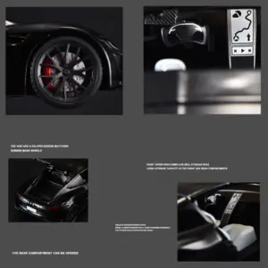 1:24 Scale Tesla Diecast Model Car 15 S9c1fa0d5e01147d5b492719965b06616J