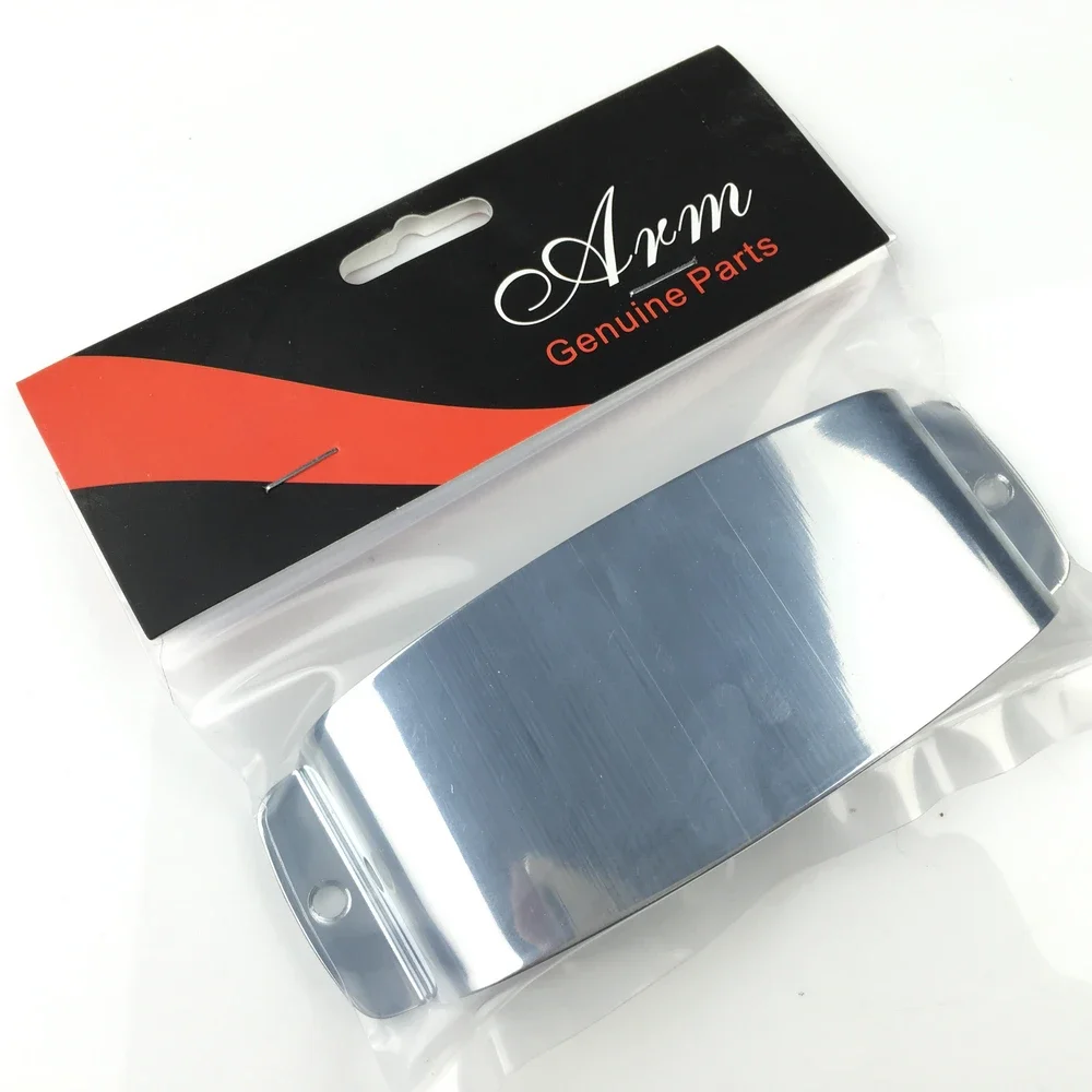 Chrome Silver JB Humbucker Pickup Covers Set 3 Chrome Silver JB Humbucker Pickup Covers Set - Image 3