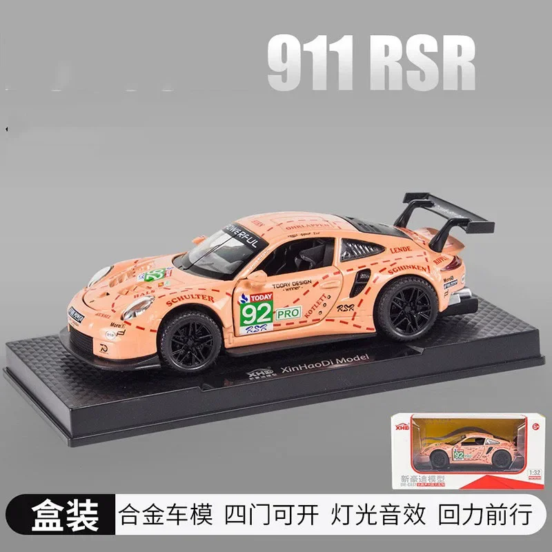 Vibrant Blue Porsche 911 GT3 RSR Model 6 Vibrant Blue Porsche 911 GT3 RSR Model - Image 6