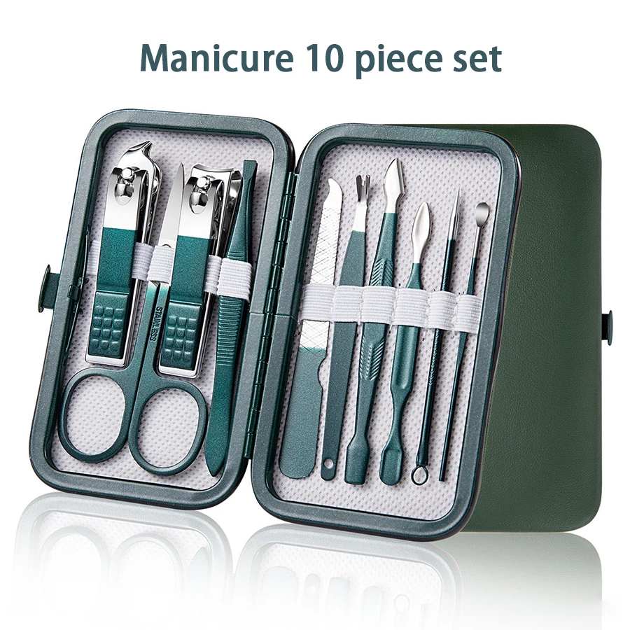 Dark Teal Professional Nail Care Set with 18 Tools 7 Dark Teal Professional Nail Care Set with 18 Tools - Image 7