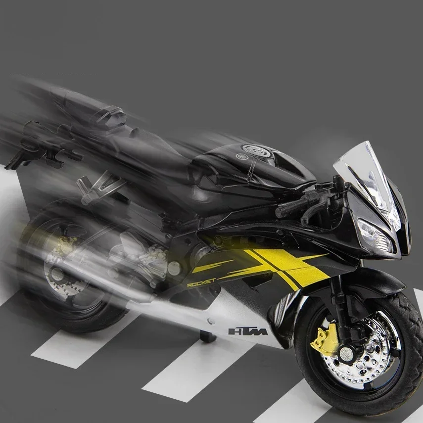 1:18 Scale Yamaha R6 Alloy Motorcycle Model 6 1:18 Scale Yamaha R6 Alloy Motorcycle Model - Image 6