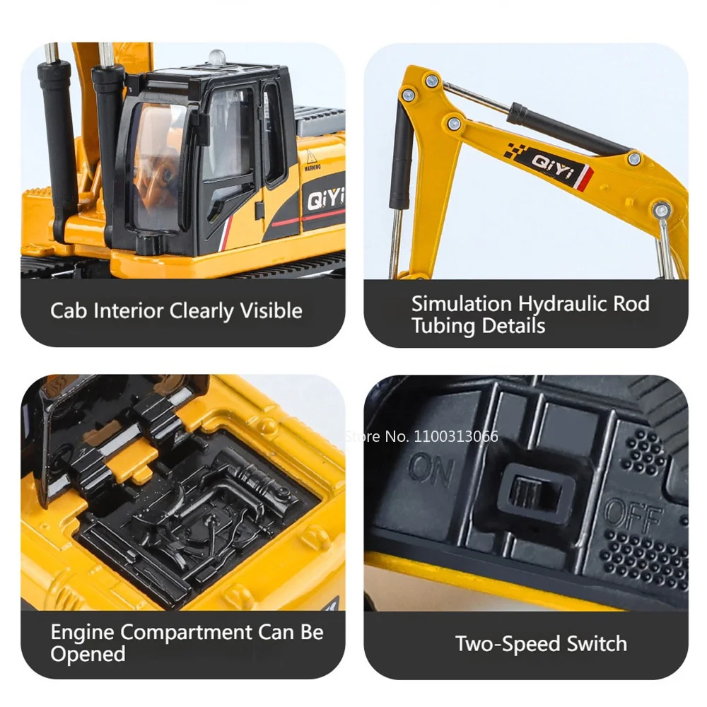 1/60 Scale Engineering Excavator Model 5 1/60 Scale Engineering Excavator Model - Image 5