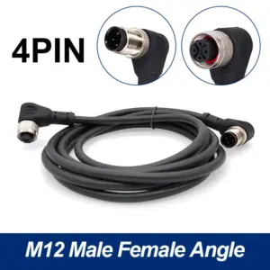 Waterproof M12 Sensor Connector Cable - 2M, 4/5/8 Pins 19 S9c5cc2dd2c2846dfa149d6de35757647r