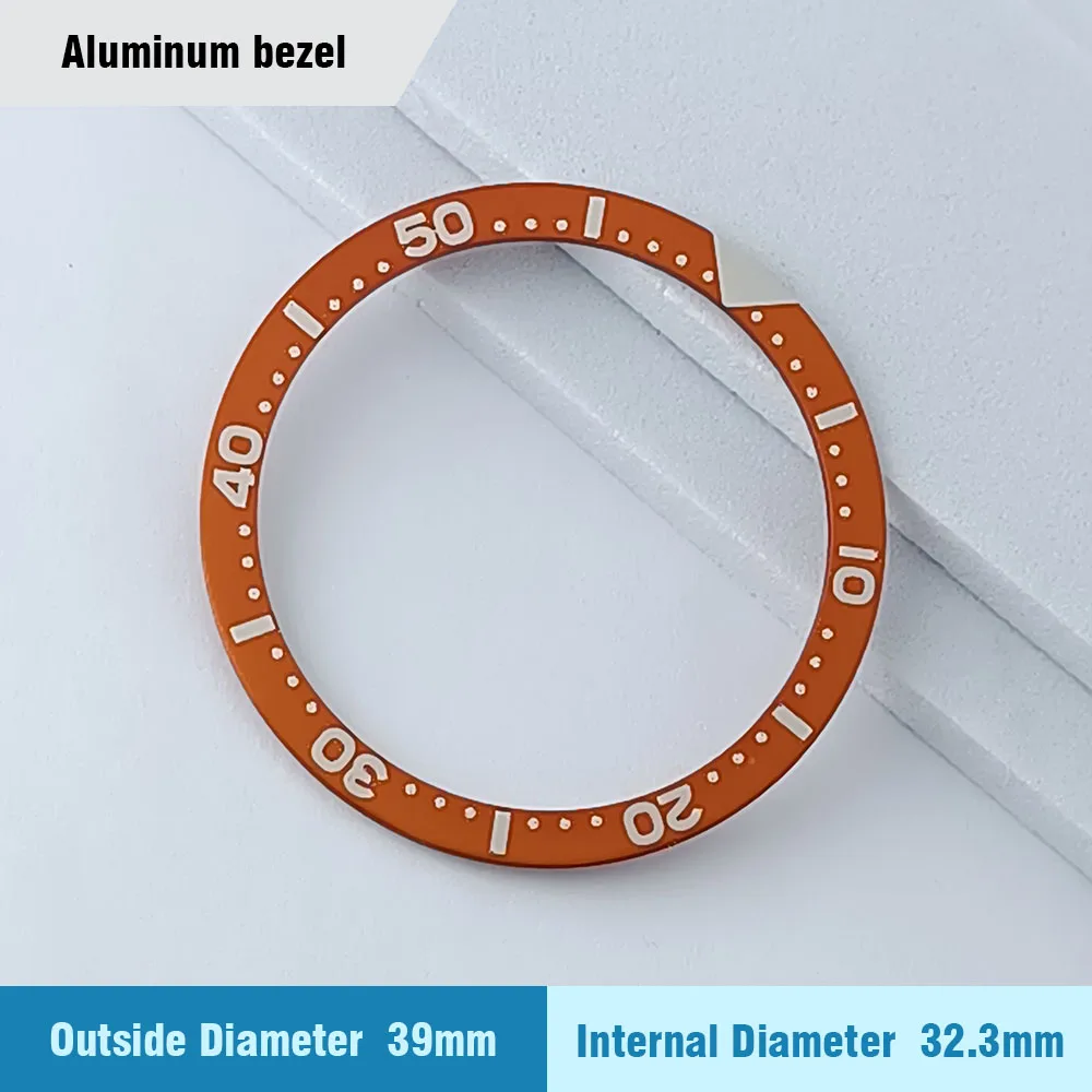 39mm Vibrant Aluminum Watch Bezel Insert for NH35 6 39mm Vibrant Aluminum Watch Bezel Insert for NH35 - Image 6