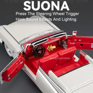 Pink 1:24 Scale Miniature Eldorado Car 14 S9c804b0103374701b38db387923257136