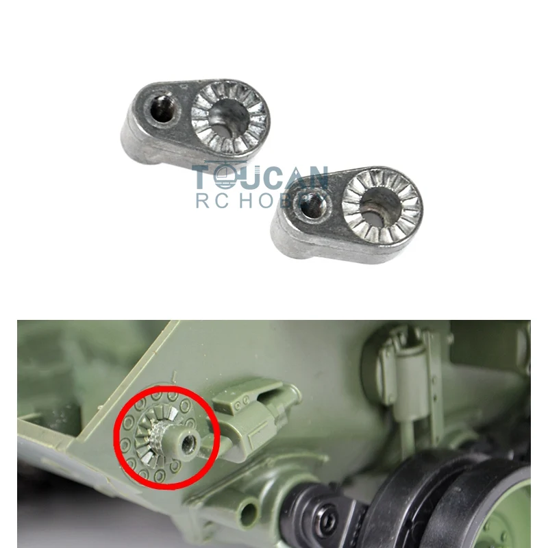 Metal Track Adjusters for Leopard 2A6 RC Tank 2 Metal Track Adjusters for Leopard 2A6 RC Tank - Image 2