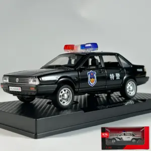1:32 Volkswagen Santana Police Diecast Model 19 S9c9000eb229f4c9d8f97ba35fd858b35C