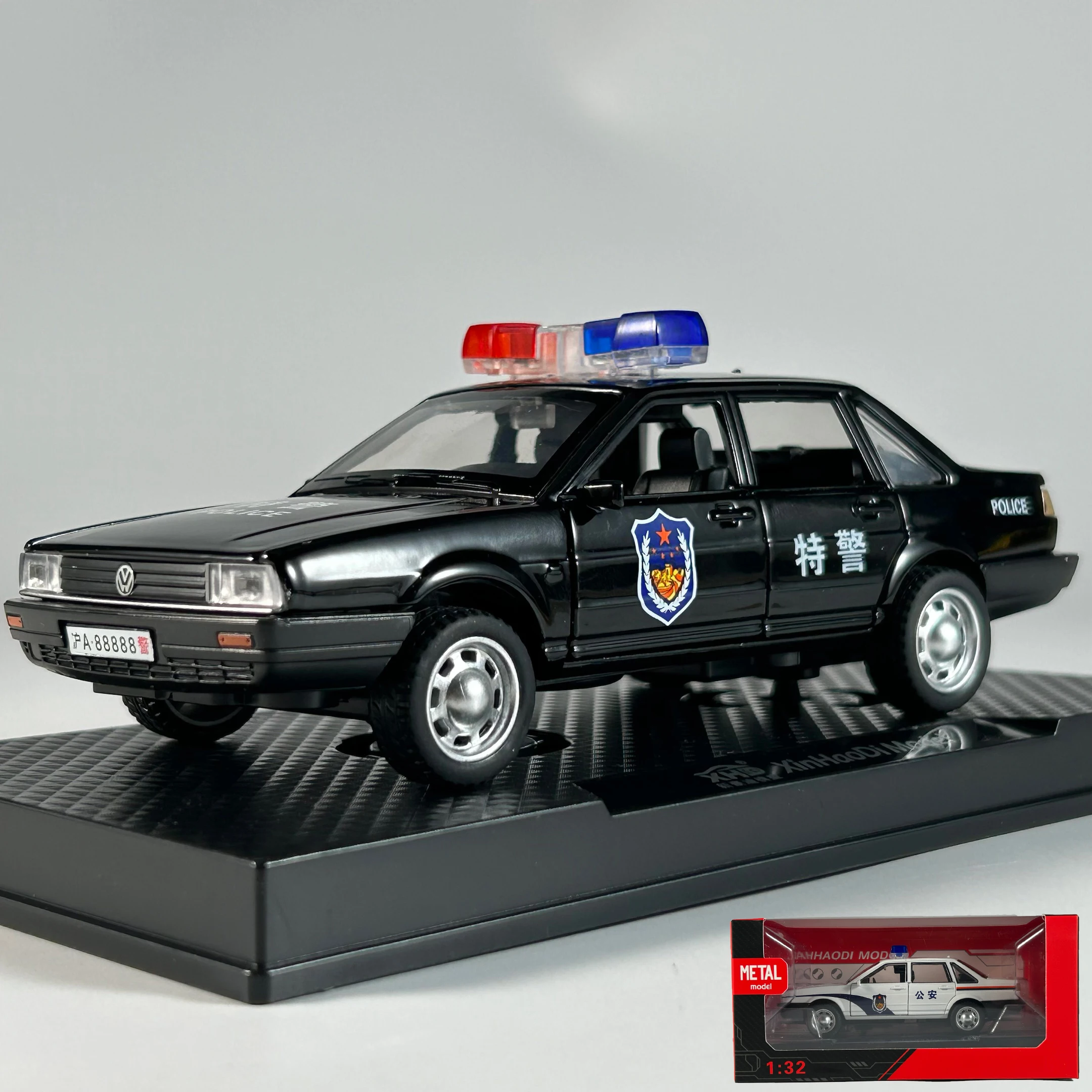 1:32 Volkswagen Santana Police Diecast Model 10 1:32 Volkswagen Santana Police Diecast Model - Image 10