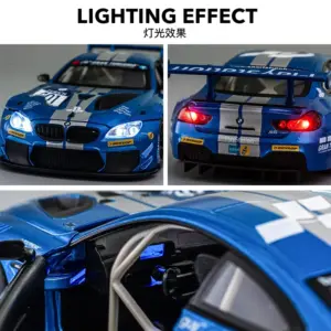 BMW M6 GT3 1:32 Scale Die-Cast Model 10 S9c921b1ca5f448499d70bd74f2d18d7dp