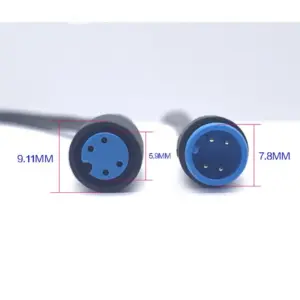 Waterproof M8 Connector Set for E-Bikes 9 S9c9a0e25caf446d39fcb2a0016de47c0t
