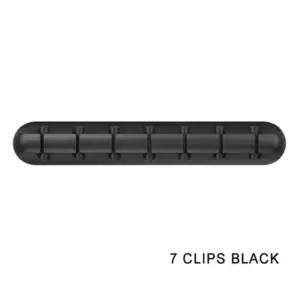 Black Silicone Cable Organizer with 7 Slots 18 S9c9f270962ab4983aaa61427dc0ffe8fc