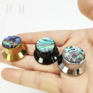 Abalone Shell Flying Saucer Guitar Knob 13 S9caa2a9a774248a99cf8b1f5d1067a4fI