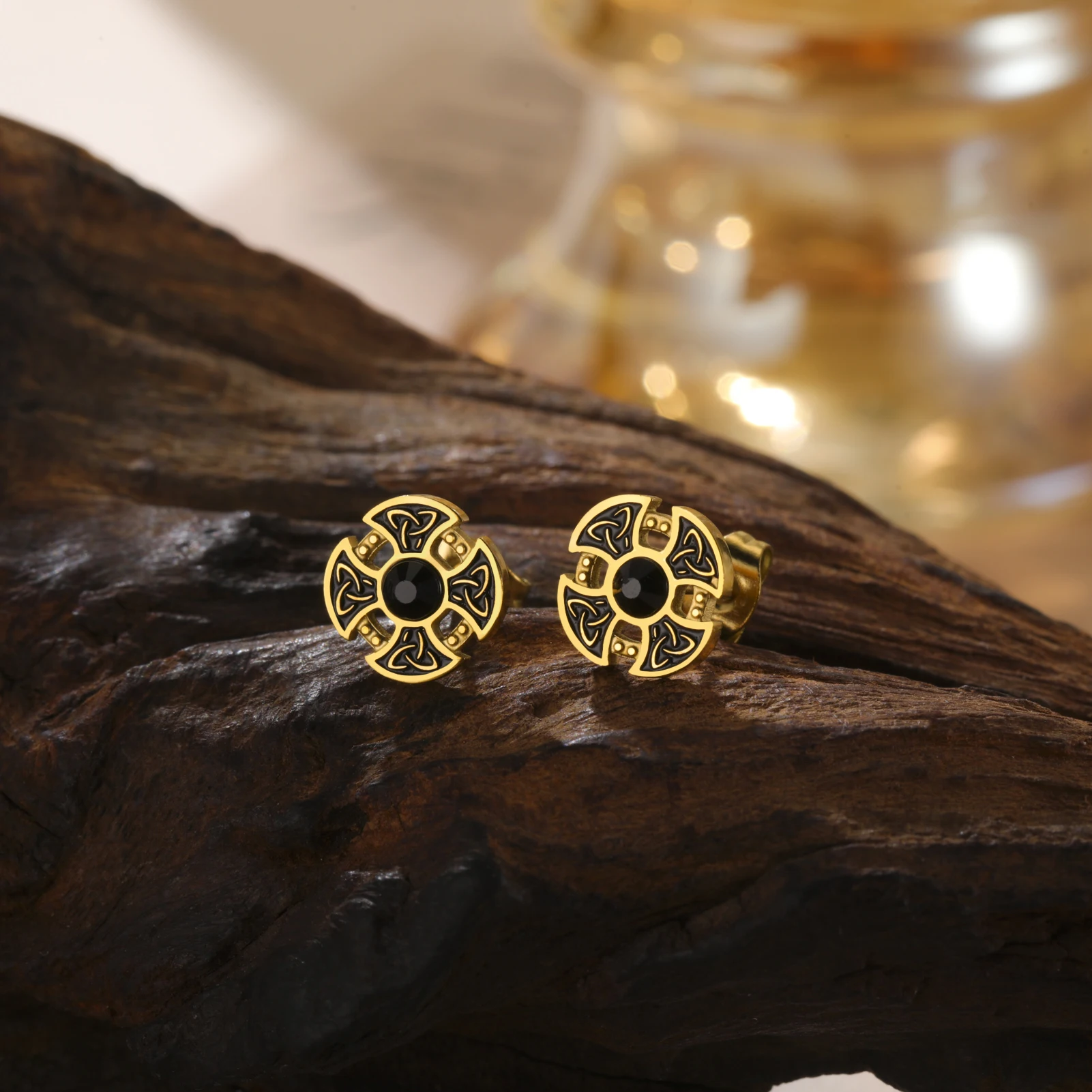 Irish Knot Stainless Steel Earrings for Adults 6 Irish Knot Stainless Steel Earrings for Adults - Image 6