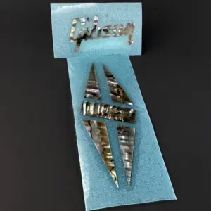 Abalone Guitar Headstock Decal for Gibson 6 S9cd82acbb0274705a2cd4c3121155eaaC
