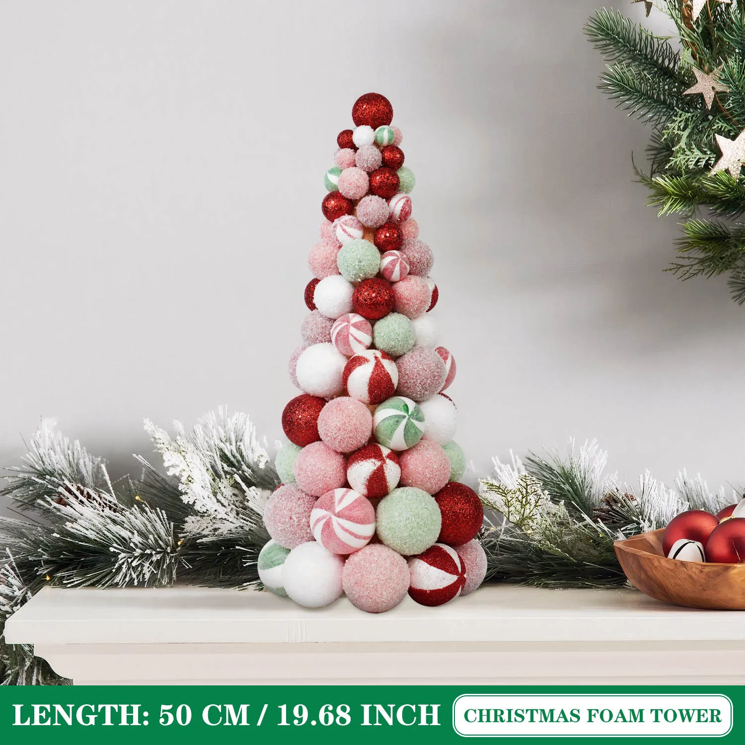 Festive 50cm Creative Christmas Tree Ornament 7 Festive 50cm Creative Christmas Tree Ornament - Image 7