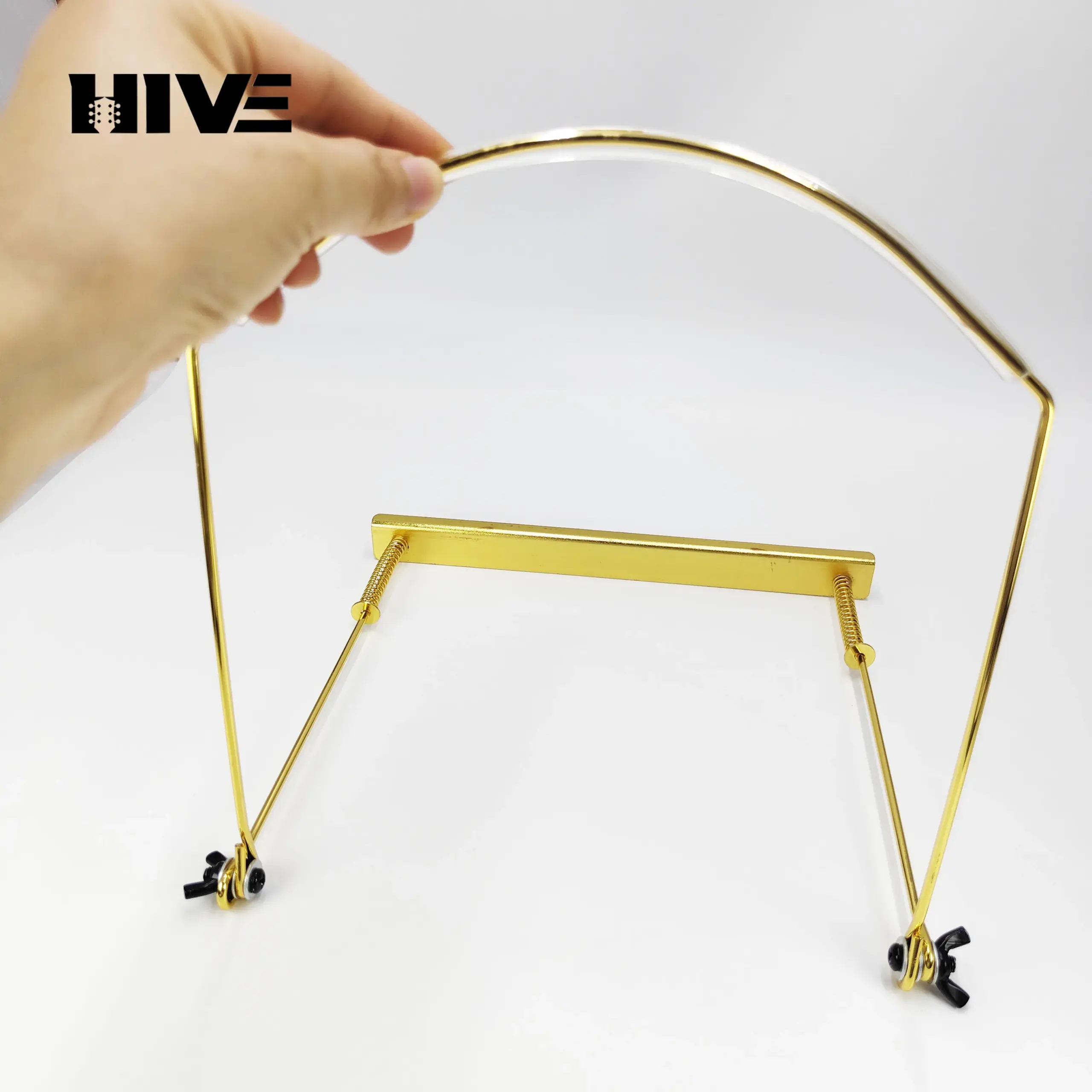 24-Hole Metal Harmonica Neck Stand for Performers 2 24-Hole Metal Harmonica Neck Stand for Performers - Image 2