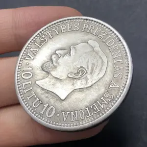 Lithuanian 1918-1938 Copper Commemorative Coin 6 S9d065651c9a94ebdbb780a7b6841fbfeD