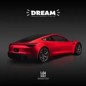 Vibrant Red Diecast Alloy Roadster Model Car 12 S9d0c6163963a43bc9856e44fd6c56f314