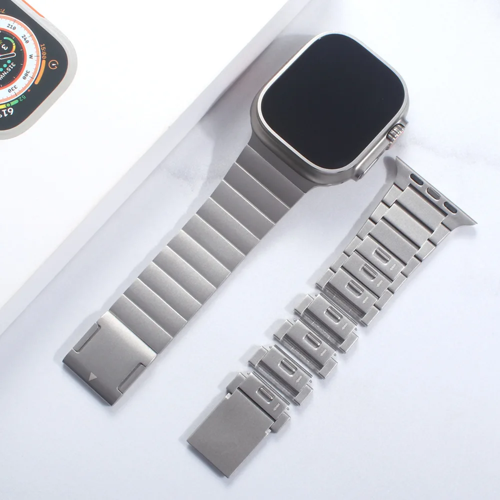 Stainless Steel Apple Watch Ultra Band for 38-49mm 5 Stainless Steel Apple Watch Ultra Band for 38-49mm - Image 5