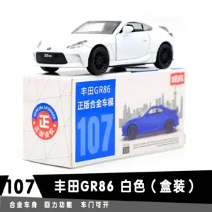 Caipo Toyota GR86 Diecast Model in Bright Orange 14 S9d763835583b411f82c754f4619e60634