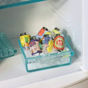 Miniature Alloy Beverage Cans for Dolls