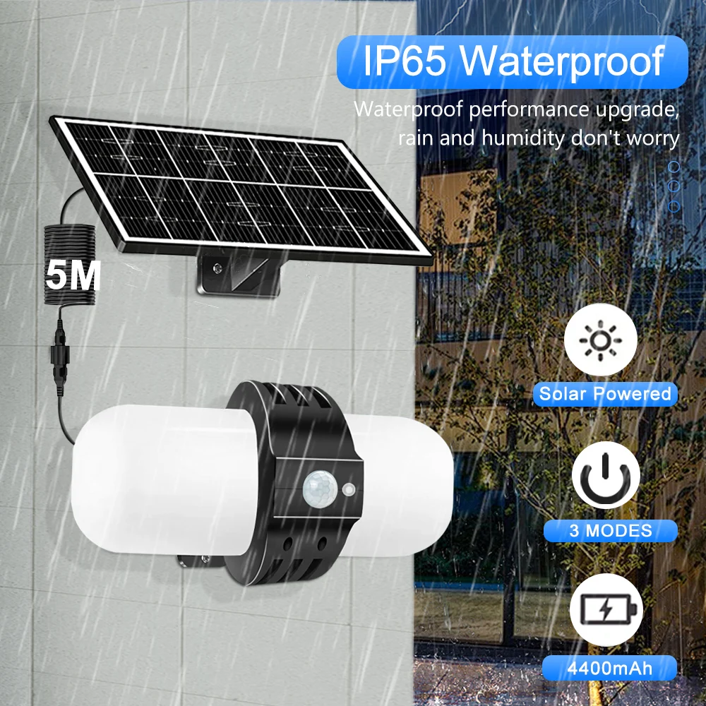 Outdoor Solar Security Floodlight with 1000 Lumens 3 Outdoor Solar Security Floodlight with 1000 Lumens - Image 3