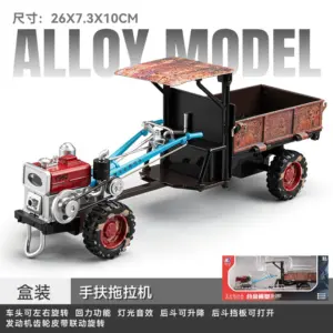 Vintage Handheld Farm Tractor Collectible Toy 14 S9db31a9f966847d89e24869fce45e17eH 3