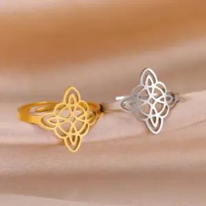 Adjustable Stainless Steel Witch Knot Ring 15 S9dd07d4dfe834c55aaf1bffc0ac0632c5
