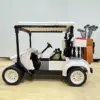 Miniature Golf Cart Model with Pullback Action