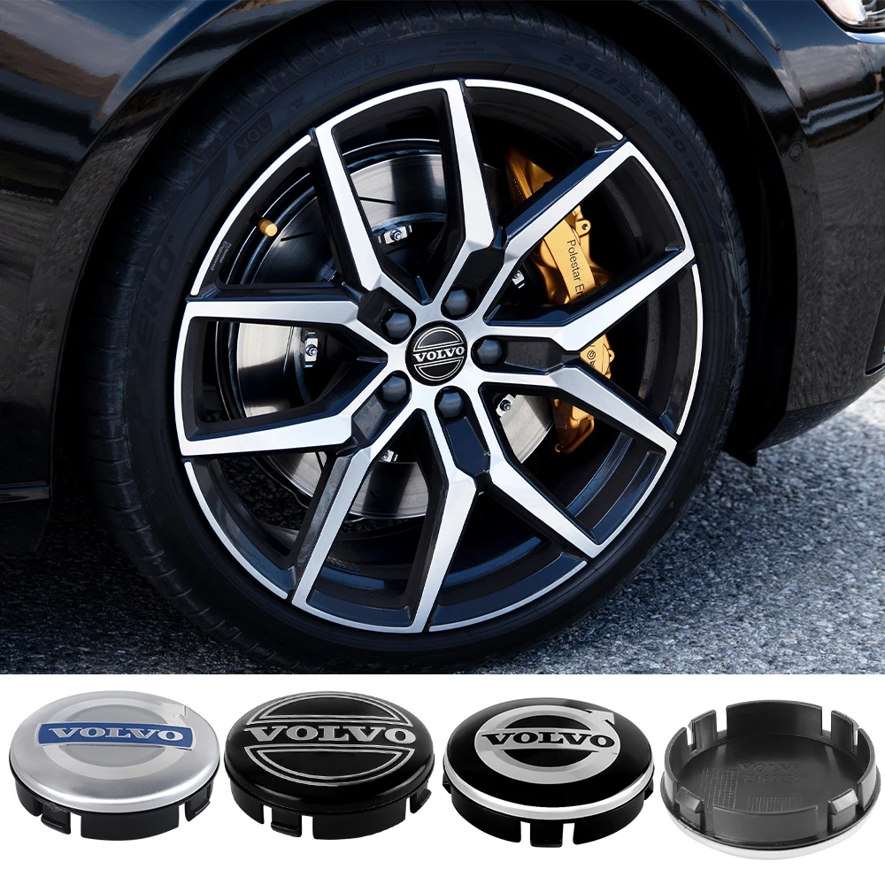 64mm Aluminum Car Wheel Center Cap Set 2 64mm Aluminum Car Wheel Center Cap Set - Image 2