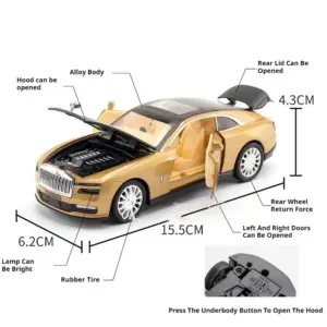 Luxurious 1:32 Diecast Car Model Collection 11 S9df0d86401b14873b64120b6edda99076 1