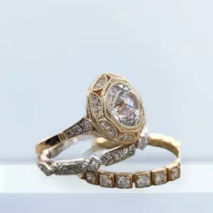 Gold Women's Ring Set with Zircon Stones 6 S9df8a7201b9d44fd8bdd7100f8168e83n