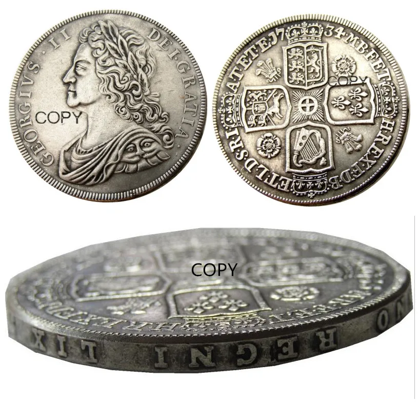 Vintage George II Coin Replica with Nostalgia 8 Vintage George II Coin Replica with Nostalgia - Image 8