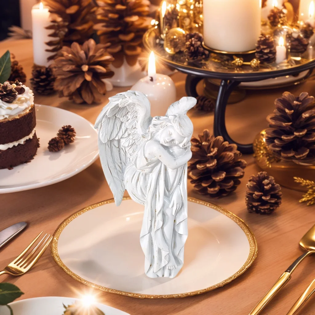 White Angel Sculpture for Home Decor 2 White Angel Sculpture for Home Decor - Image 2