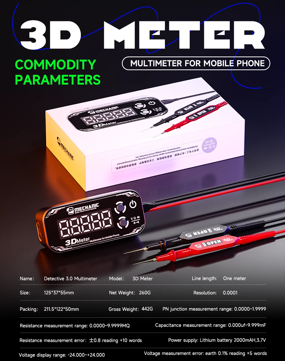 Mechanic Detective 3.0 Multimeter for Phone Repairs 7 Mechanic Detective 3.0 Multimeter for Phone Repairs - Image 7