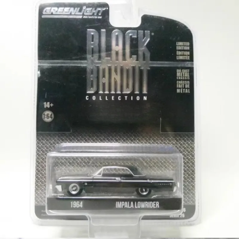 1964 Impala Diecast Model Black 1:64 Scale 1 1964 Impala Diecast Model Black 1:64 Scale
