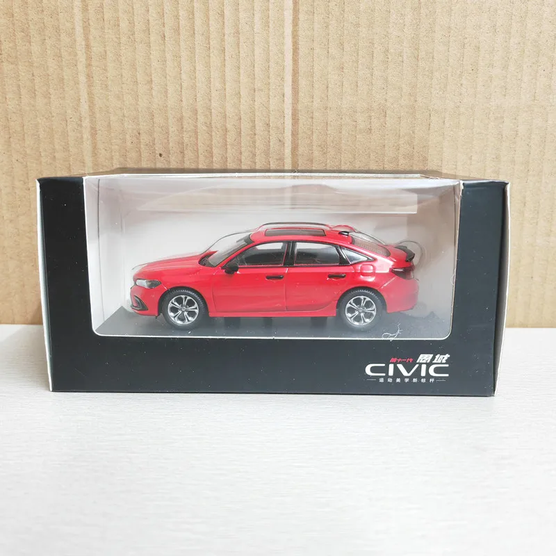 Red 2025 Honda Civic Model 1:43 Diecast 7 Red 2025 Honda Civic Model 1:43 Diecast - Image 7