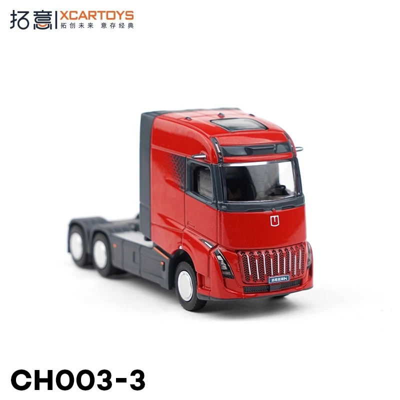 HonorRed CH003-3 1/64 Scale Diecast Semi-Truck Model 3 HonorRed CH003-3 1/64 Scale Diecast Semi-Truck Model - Image 3