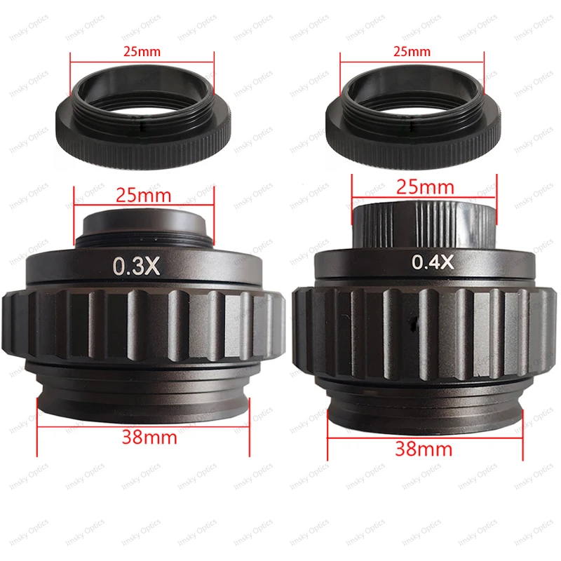 C-mount Adapter Lens Set for Microscopes 9 C-mount Adapter Lens Set for Microscopes - Image 9
