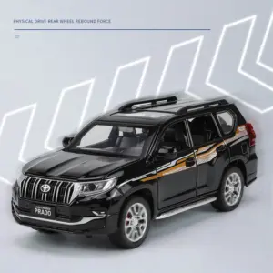 Black Toyota Land Cruiser PRADO 1:32 Model 14 S9e468ab87a394f938a243fa5e0cb88bca