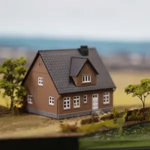 N Scale Model Houses Set for Railway Layout 11 S9e59ee0ac16948f5b32f83a3bdc63168n