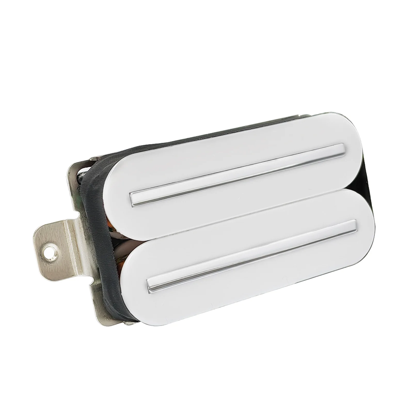 White Dual Blade Humbucker Pickup for Electric Guitars 7 White Dual Blade Humbucker Pickup for Electric Guitars - Image 7