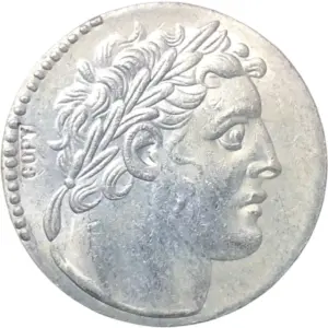 Ancient Parthian Coin Replica with Bronze Finish