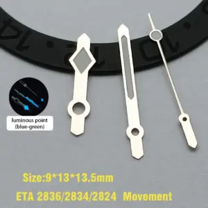 Glow-in-the-Dark Watch Hands for ETA 2824, 2836, 2834 14 S9e771fdfedf84b558737287ac54fd962Q