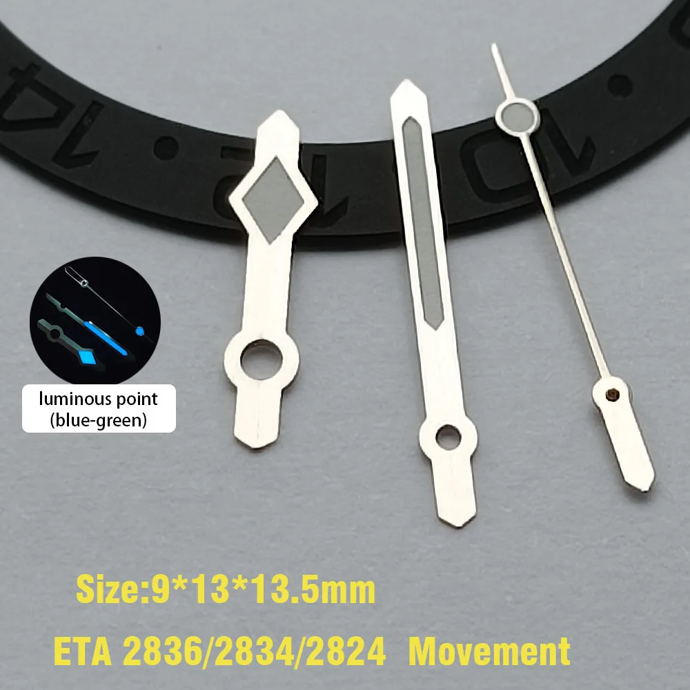 Glow-in-the-Dark Watch Hands for ETA 2824, 2836, 2834 6 Glow-in-the-Dark Watch Hands for ETA 2824, 2836, 2834 - Image 6