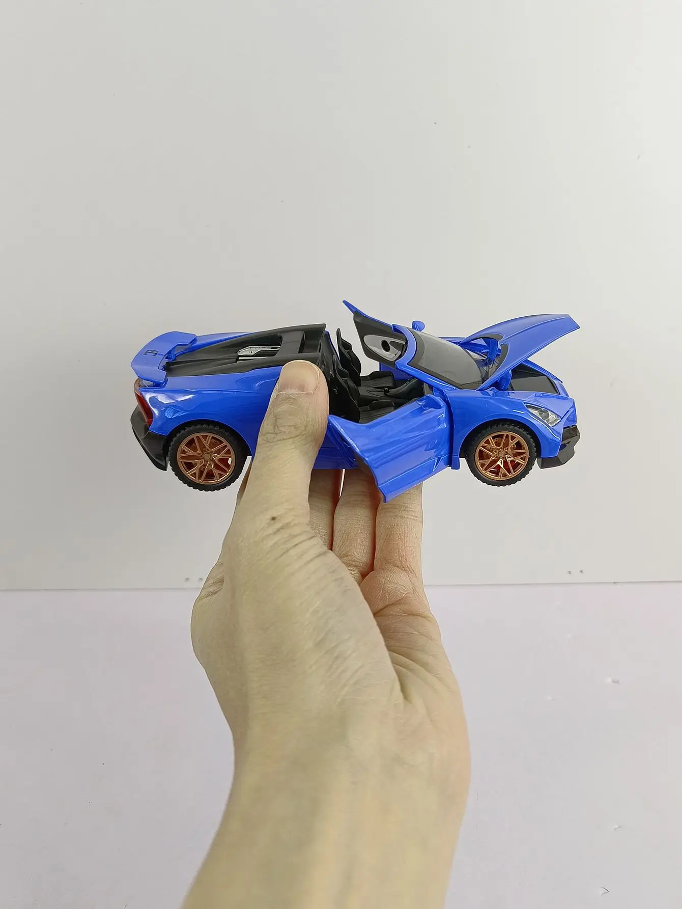 Yellow Bugatti Mistral 1:32 Diecast Model for Collectors 9 Yellow Bugatti Mistral 1:32 Diecast Model for Collectors - Image 9